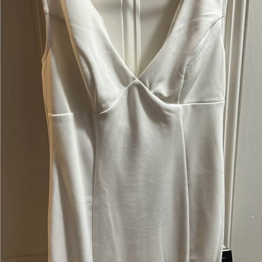 Lulu's Elegant White Dress